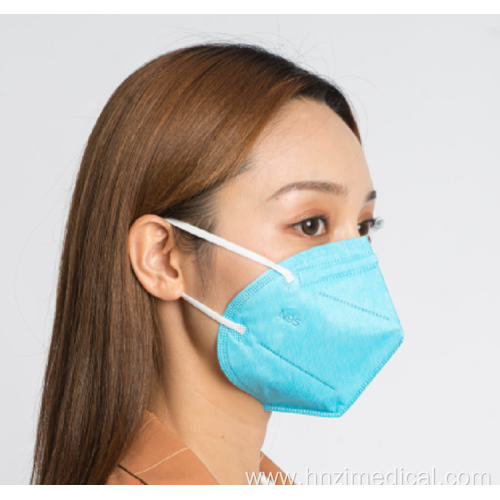 Blue Color Disposable 5Ply Filtering Face Mask